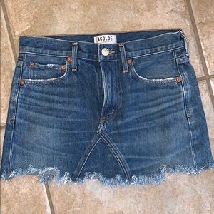 New AGOLDE Women’s Denim Skirt